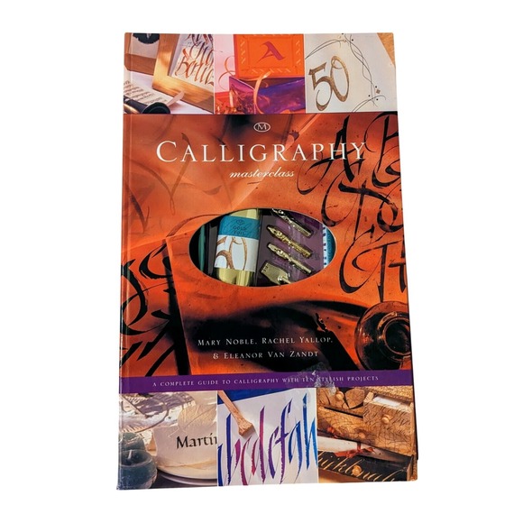 Calligraphy Masterclass Book Kit Mary Noble Rachel Yallop Art Set - Picture 1 of 6